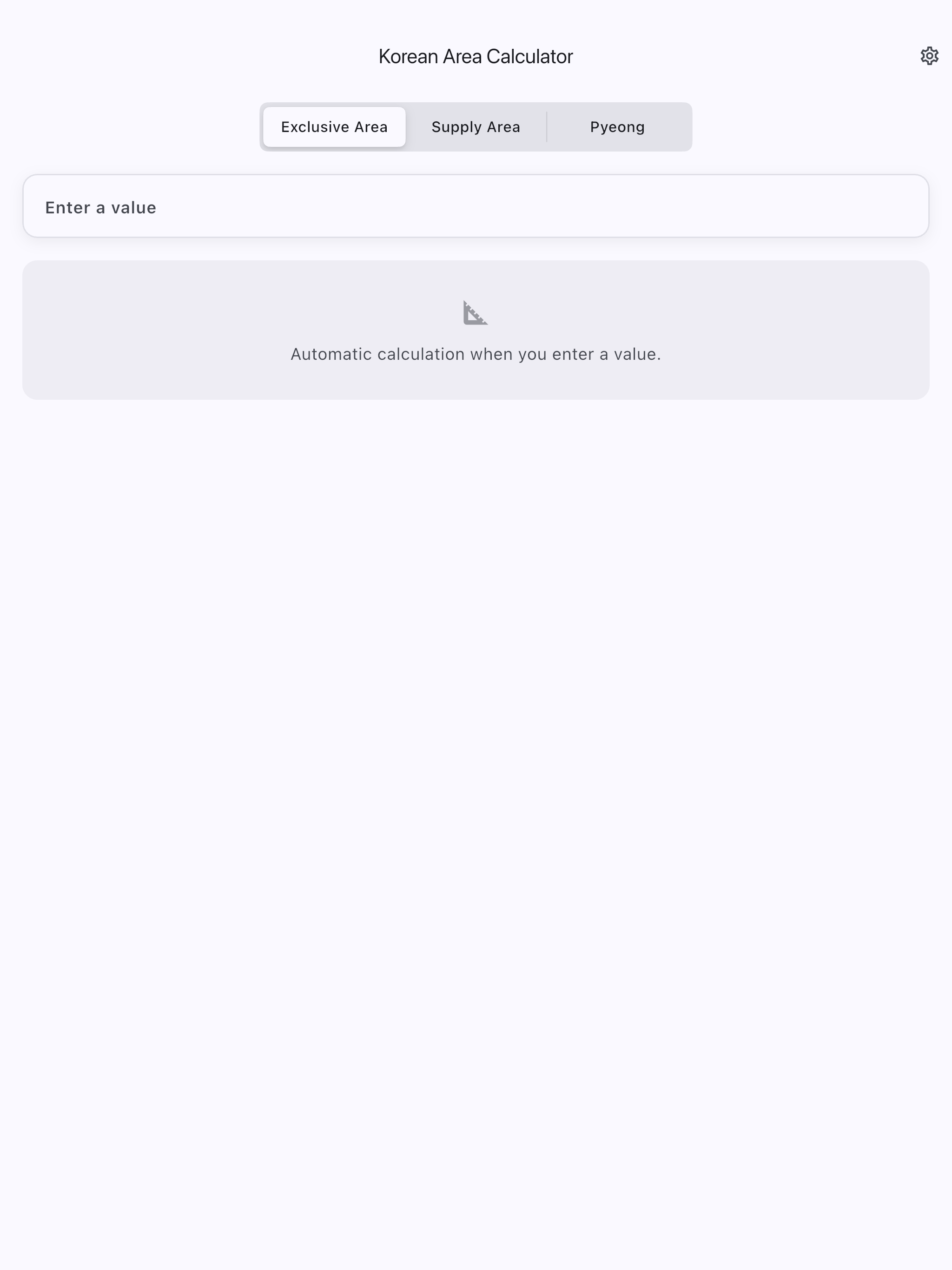 Korean Area Calculator: Pyeong screenshot 6