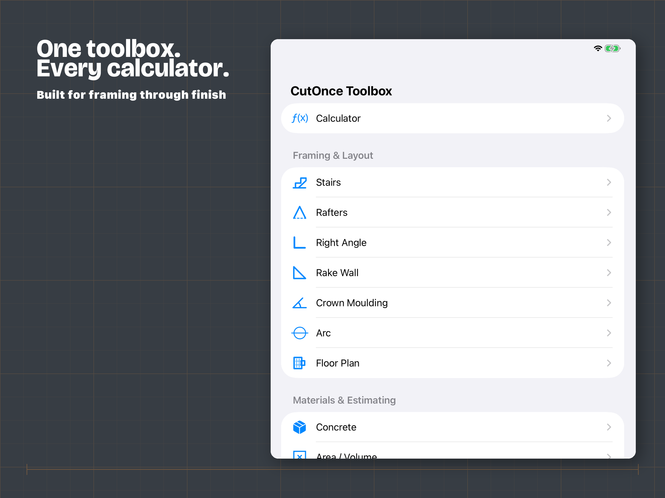 CutOnce - Builder's Calculator screenshot 20