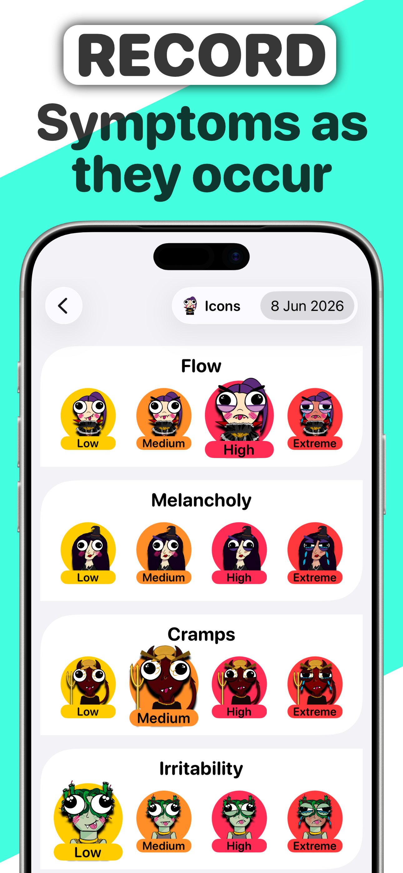 Comma: Private Period Tracker screenshot 4