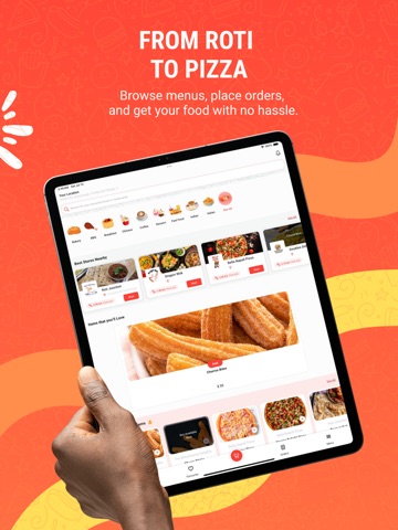 Zaando Go: Food & More iPad screenshot