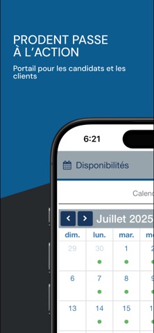 Placement Prodent screenshot