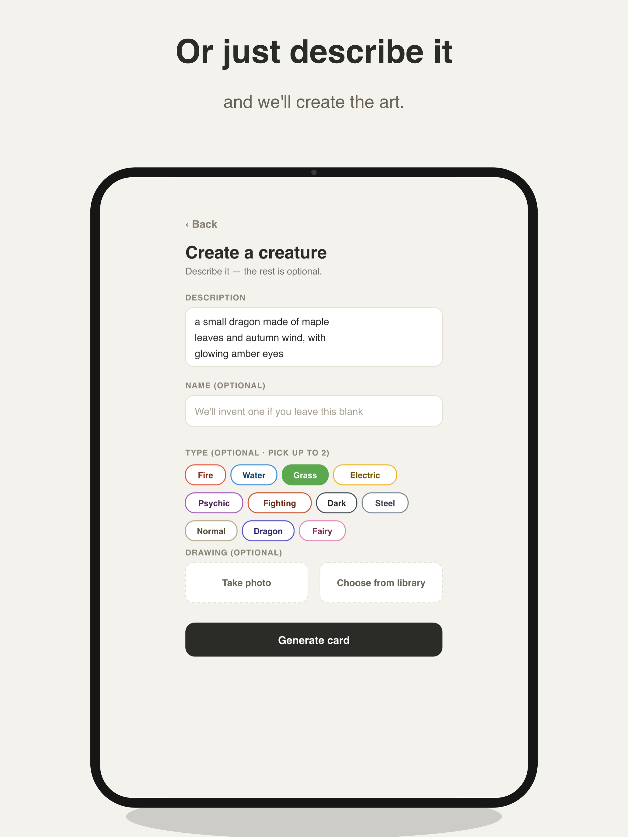 Creature Card Creator screenshot 8