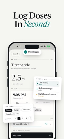 Vyal - Peptide GLP-1 Tracker Screenshot 4 of 9