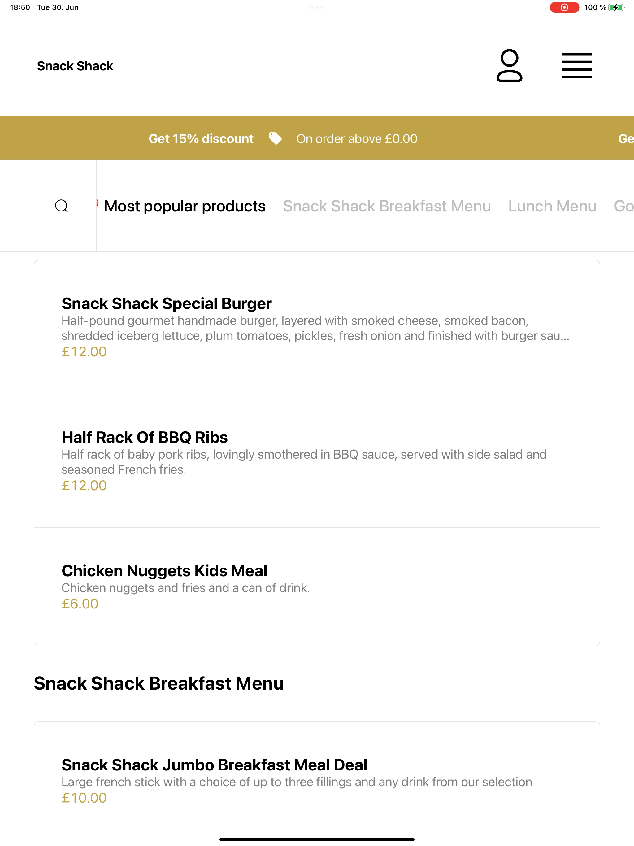 Snack Shack screenshot 14