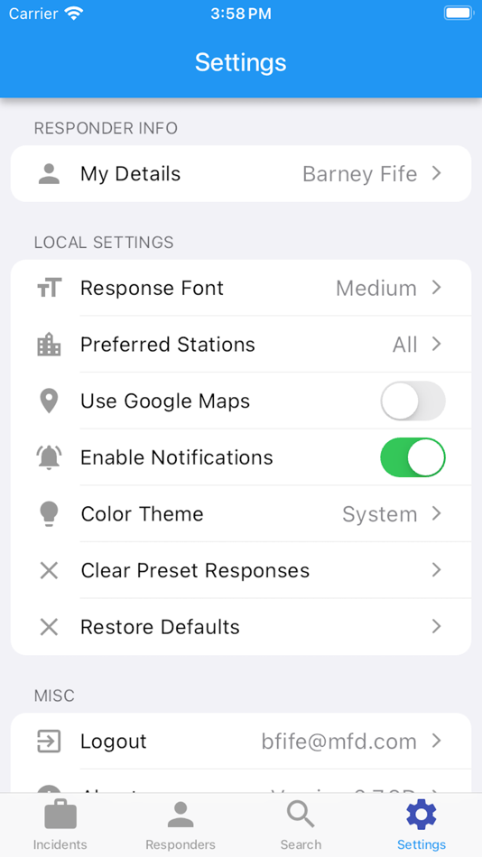 #6. Incident Responder (iOS) 由: Fred Ehnow