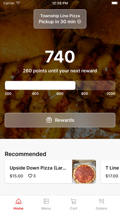 Township Line Pizza Screenshot