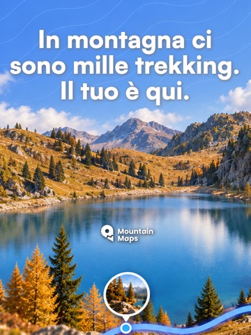 Mappe Trekking: Mountain Maps iPad screenshot 1