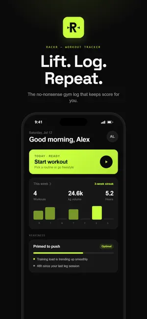 Rackr screenshot 1