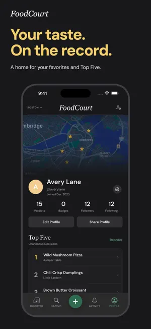 FoodCourt: Rate Every Dish screenshot 2