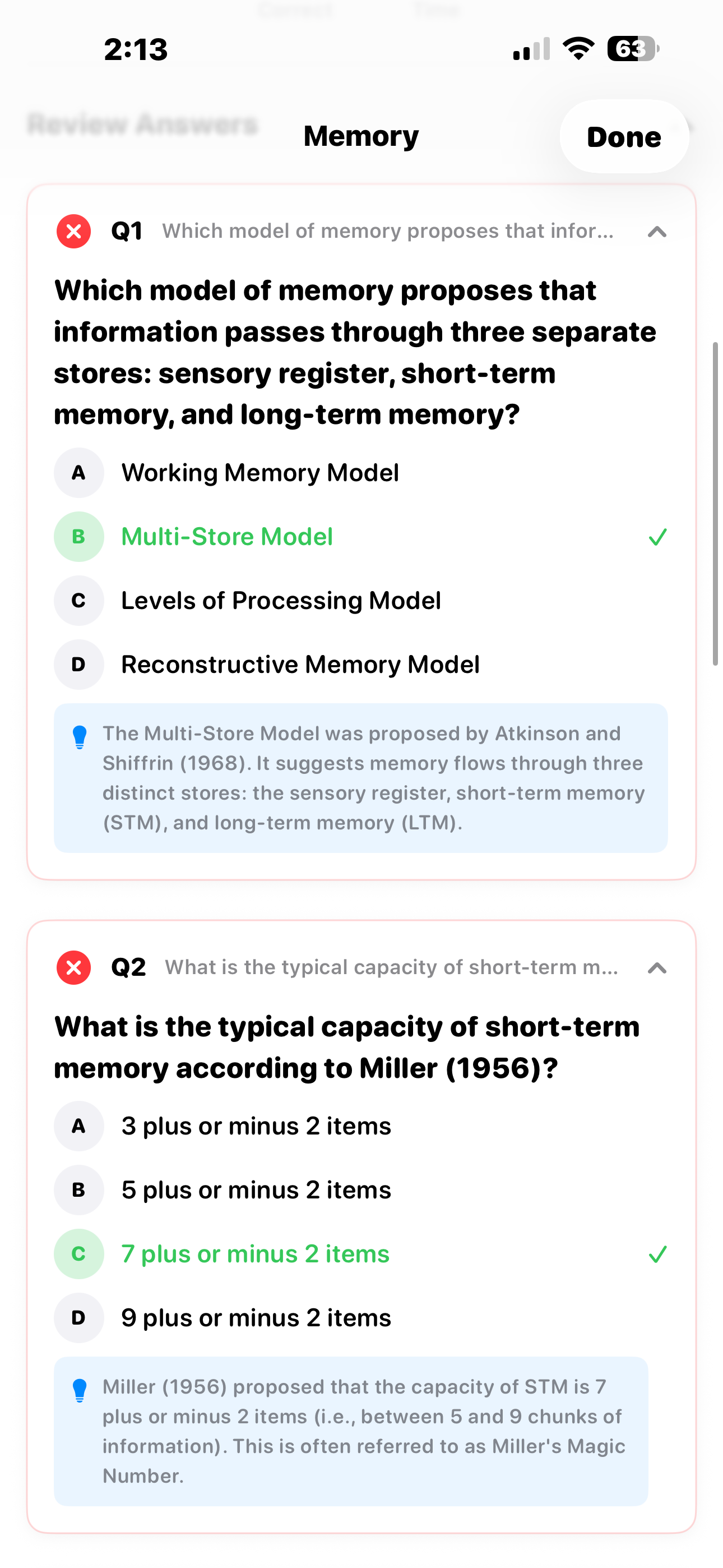 GCSE Psychology