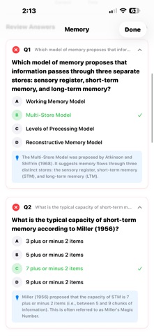 GCSE Psychology screenshot