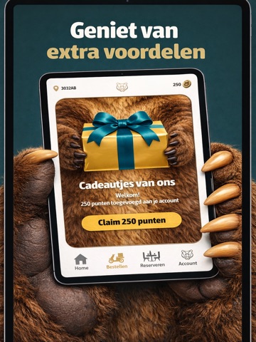De Beren App iPad screenshot 1