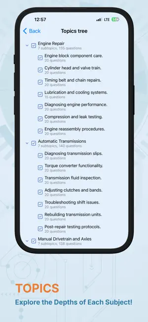ASE Automotive Exam Test screenshot 2