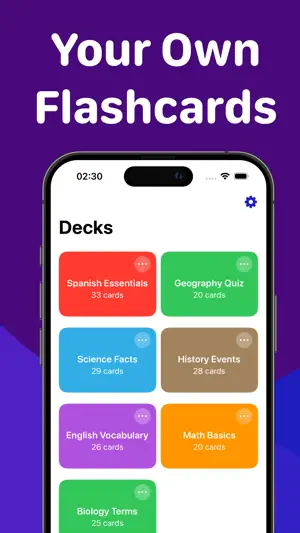 Flashcards Maker: Vocabulary screenshot 2