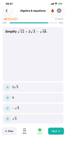 HSC Maths Advanced Band 6 iPhone screenshot