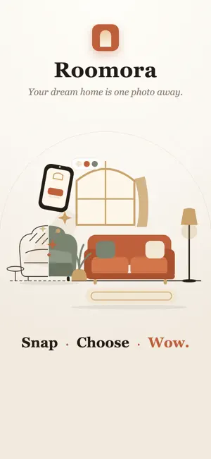Roomora: AI Home & Room Design screenshot 1
