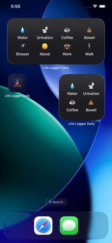 Life Logger Daily iPhone screenshot 2