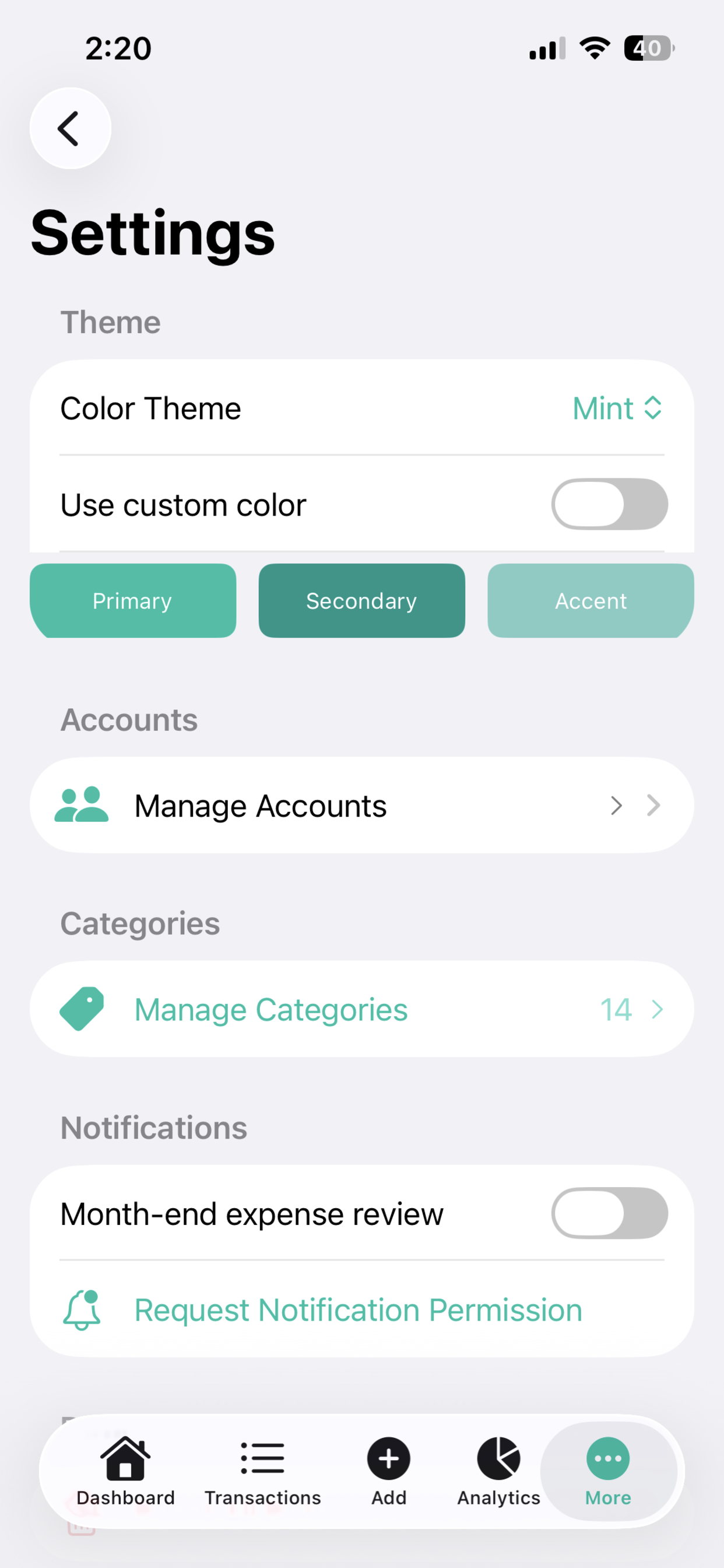 BudgetFlo screenshot 4