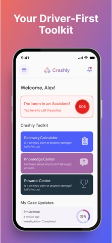 Crashly: Drive Safe & Smart screenshot