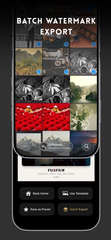 MetaCam: EXIF Frame Watermark screenshot