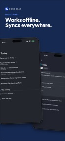 Done Bear: GTD Task Manager screenshot
