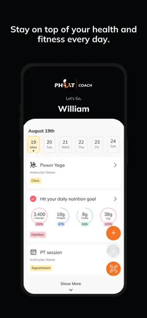 PHIT Coach screenshot 2