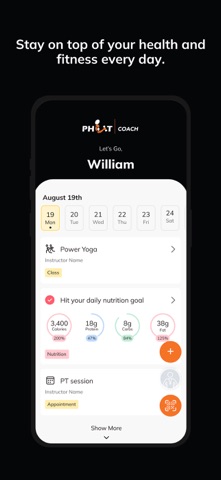 PHIT Coach screenshot