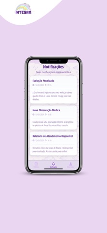 Sistema Agenda Integra iPhone screenshot