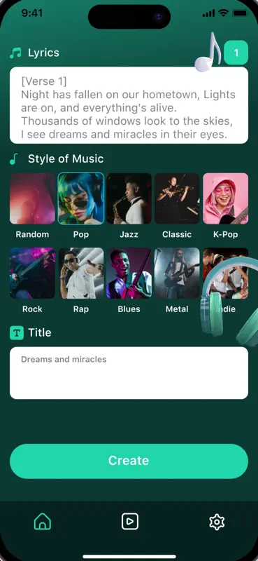 Aiva AI : AI Music Generator screenshot 3 of 4