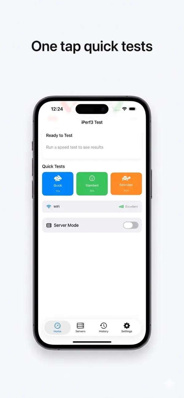 #2. iPerf3 Client & Server (iOS) Ved: Vladimir Chemeris
