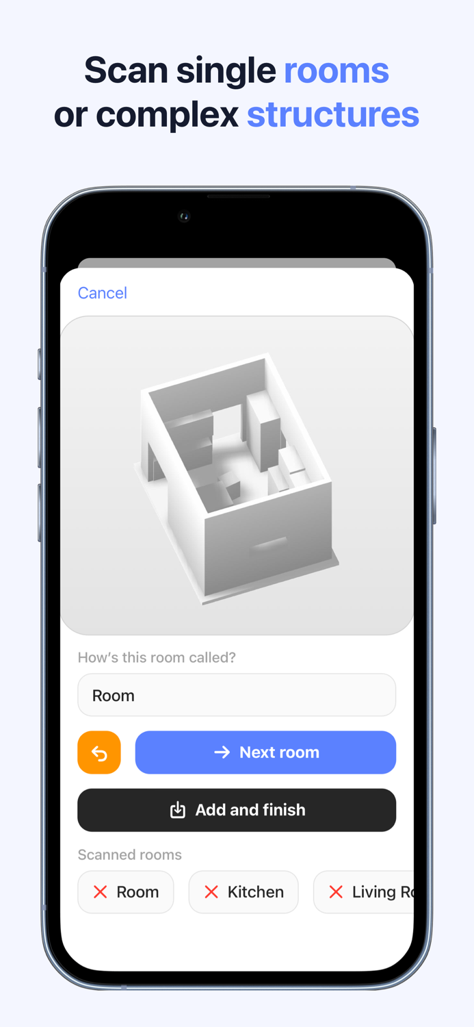 Room Scanner - Measure and Plan
