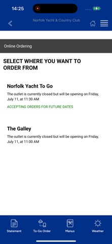Norfolk Yacht and Country Club iPhone screenshot