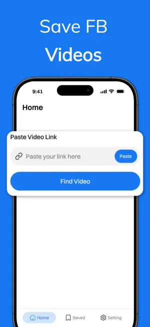 FBSave : Videos,reels,story screenshot 1