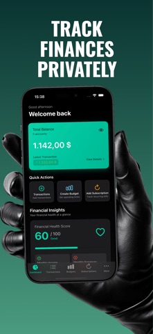 Finore - Spending Tracker Screenshot 1 of 8