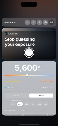 KelvinCam: Light Meter screenshot 1