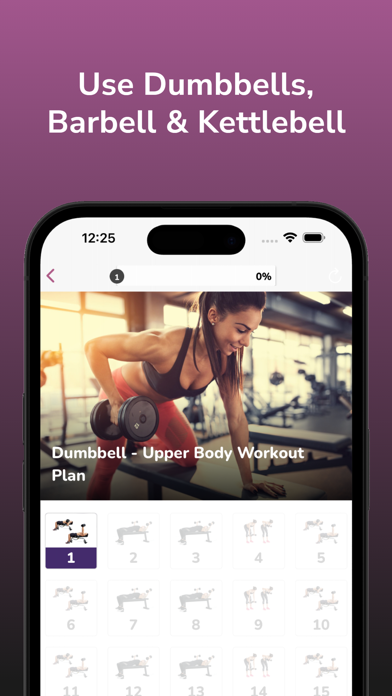 Lifting Weights for Women Screenshot