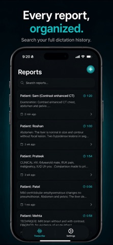 Doctilio: Medical Dictation screenshot