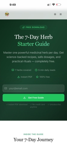 Pure Herbal Wisdom screenshot