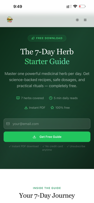 Pure Herbal Wisdom Screenshot 3 of 9