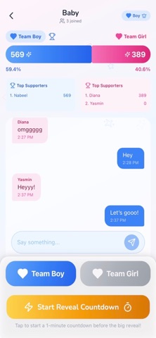 Create Gender Reveal Party Screenshot 4 of 4