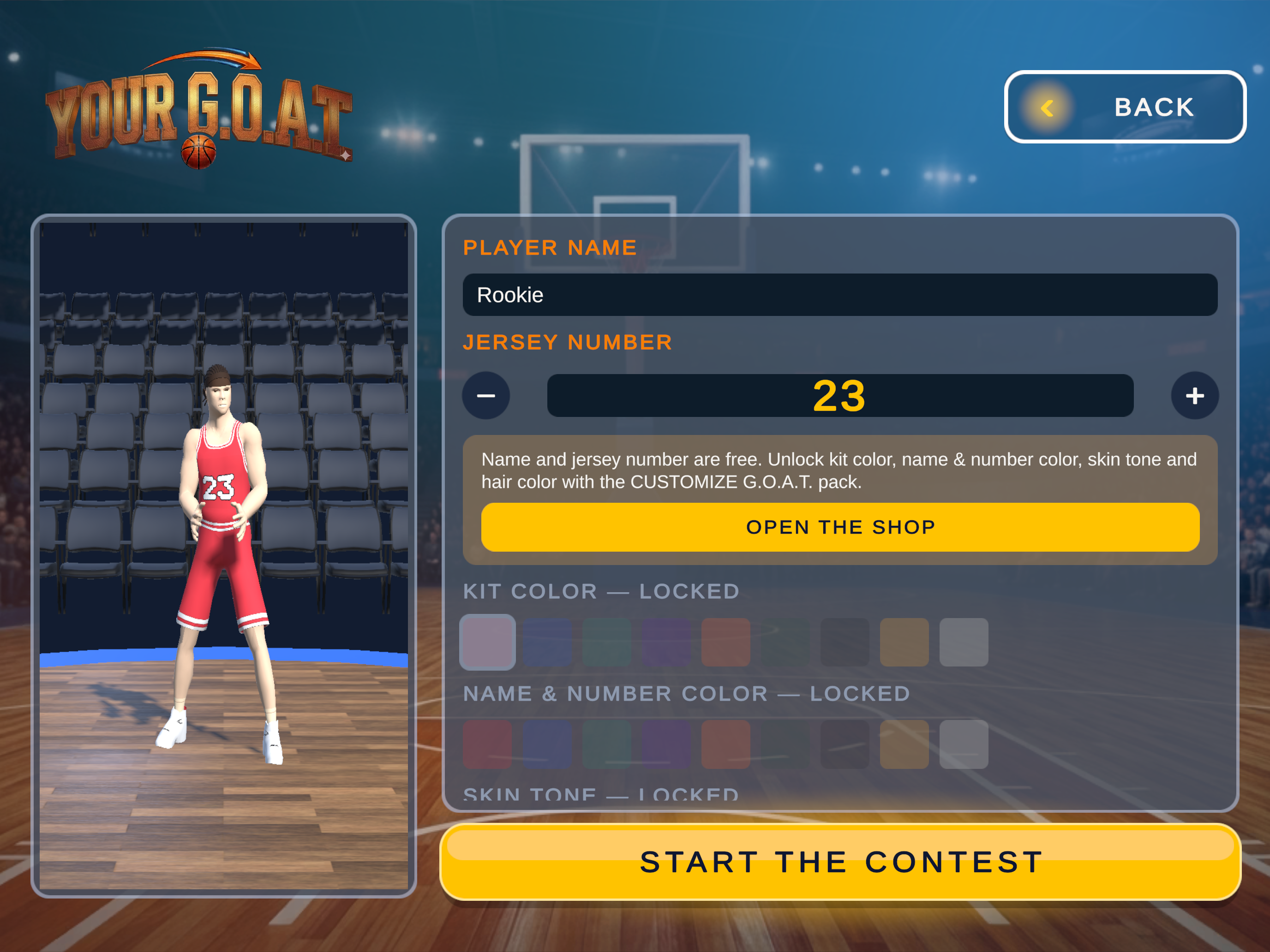On The Court - 3pt Challenge screenshot 11