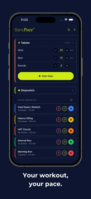 BarePace screenshot 4