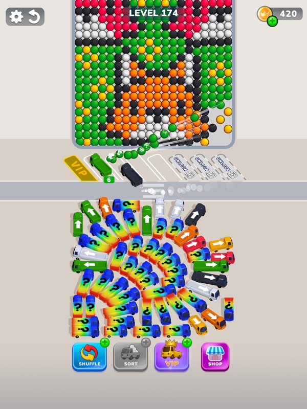 Bubble Bus: Parking Jam Puzzle screenshot 10
