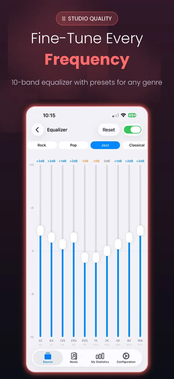 Screenshot #2 pour Offline Music Mp3: TuMusic