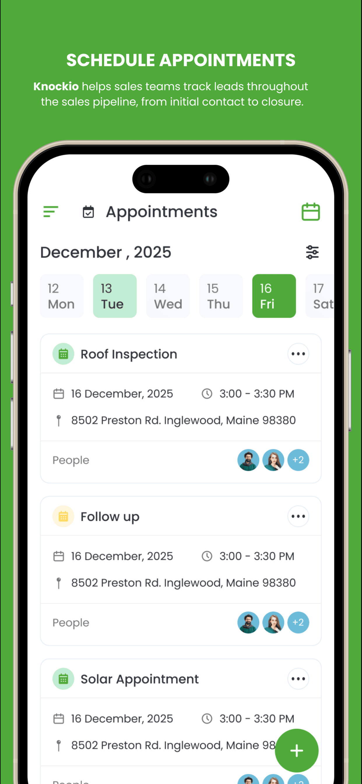 Knockio - Field Service CRM screenshot 3