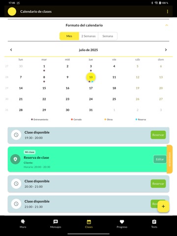 PowerTraining360 iPad screenshot