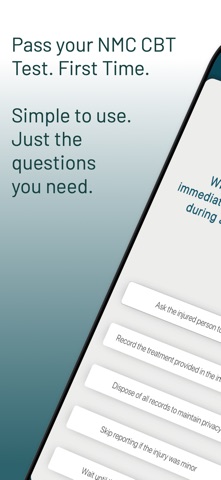 NMC CBT Exam Prep - Part A & B Screenshot 1 of 5