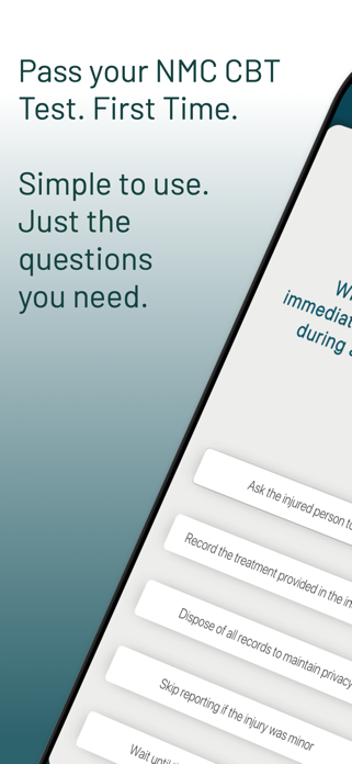 NMC CBT Exam Prep - Part A & B Screenshot 1 of 5