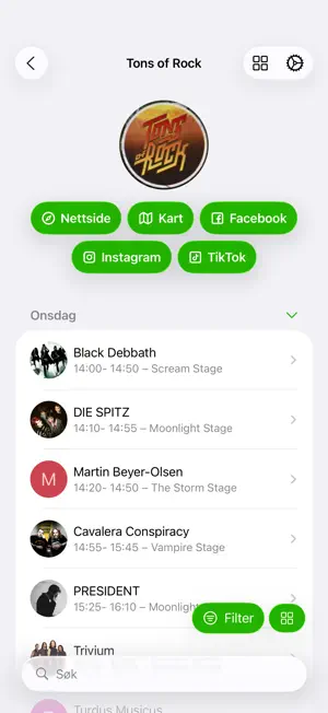 FestivalGuide screenshot 1