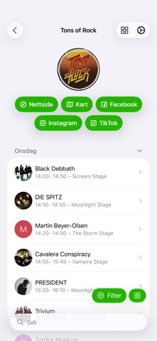 FestivalGuide Screenshot 1 of 4